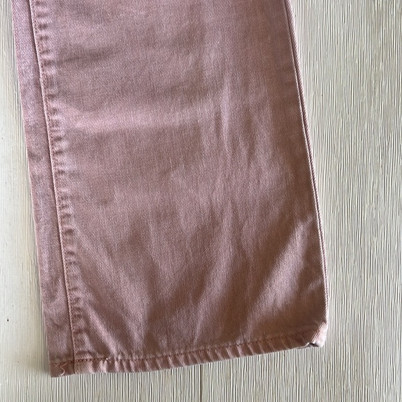 Old Navy Soft Pink High Rise Baggy Wide Leg Jeans - Girls/Teen Size 14 - Picture 5 of 6